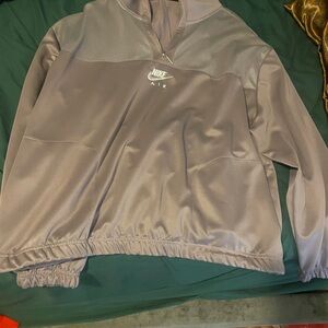 Nike Air Lavender Pullover and leggings